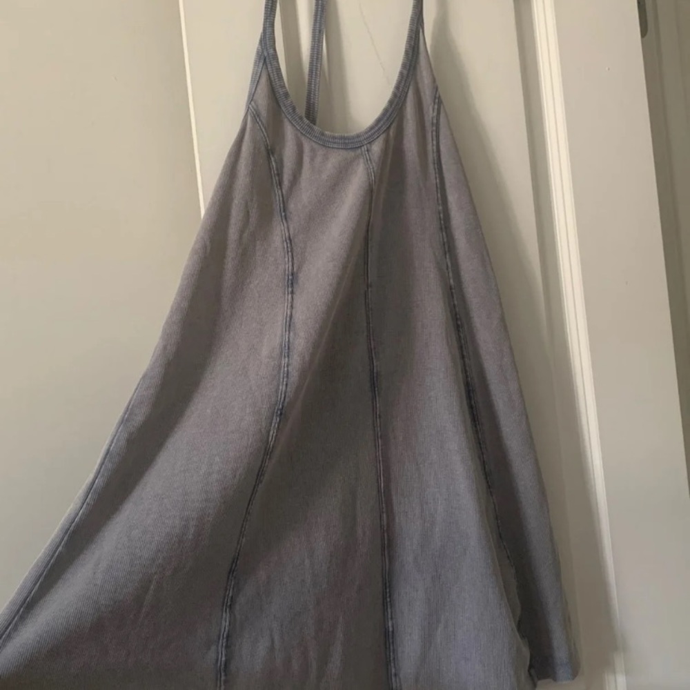 Vintage blue summer dress